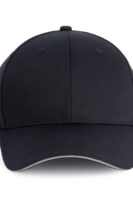 WK. Designed To Work WKP145 - Casquette 6 Panneaux Oekotex avec Visière Sandwich