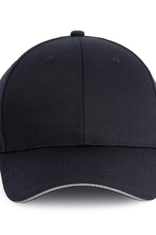 WK. Designed To Work WKP145 - Casquette 6 Panneaux Oekotex avec Visière Sandwich