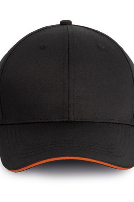 WK. Designed To Work WKP145 - Oekotex certified 6 panels cap with sandwich peak