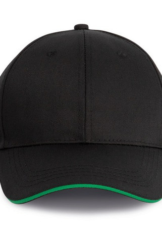 WK. Designed To Work WKP145 - Casquette 6 Panneaux Oekotex avec Visière Sandwich