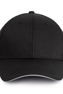 WK. Designed To Work WKP145 - Oekotex certified 6 panels cap with sandwich peak