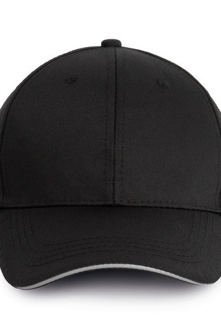WK. Designed To Work WKP145 - Oekotex certified 6 panels cap with sandwich peak