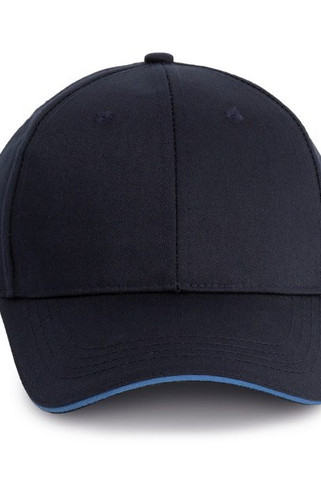 WK. Designed To Work WKP145 - Casquette 6 Panneaux Oekotex avec Visière Sandwich