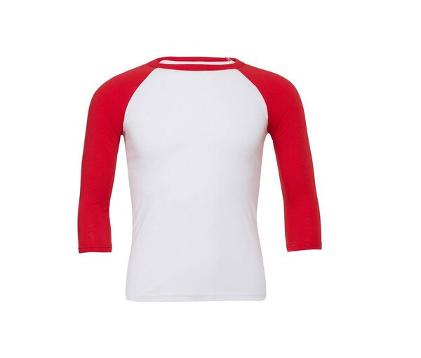 Bella+Canvas BE3200 - 3/4 ærme Baseball T-shirt