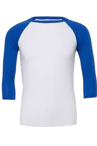 Bella+Canvas BE3200 - 3/4 ærme Baseball T-shirt
