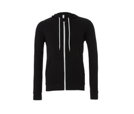 Bella + Canvas BE3739 - Felpa con cappuccio unisex con zip