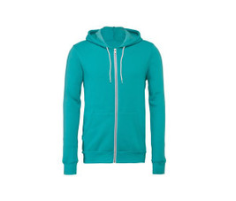 Bella+Canvas BE3739 - Sweat capuche zippé unisexe