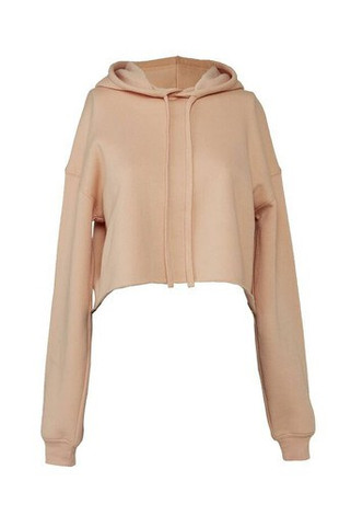 Bella + Canvas BE7502 - Womens Cropped Hoodie