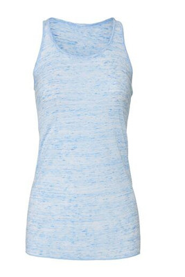 Bella+Canvas BE8800 - Camiseta feminina de alças racerback folgada