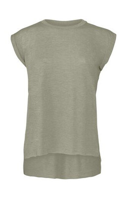 Bella + Canvas BE8804 - Women's rolled sleeve t-shirt