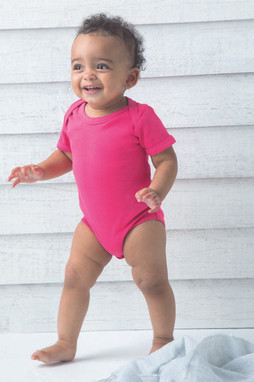 Babybugz BZ10 - BabyBugz Soft Cotton Envelope Neck Bodysuit