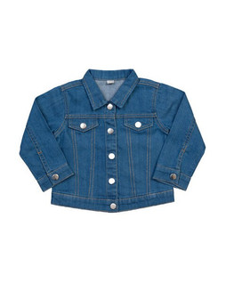 Babybugz BZ53 - Organic Cotton Baby Denim Jacket with Poppers