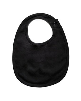 Babybugz BZ59 - Organic Cotton Single Layer Baby Bib with Popper Fastening