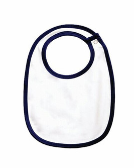 Babybugz BZ59 - Organic Cotton Single Layer Baby Bib with Popper Fastening
