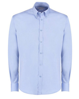 Kustom Kit KK139 - Premium Slim Fit Non-Iron Oxford Twill Shirt