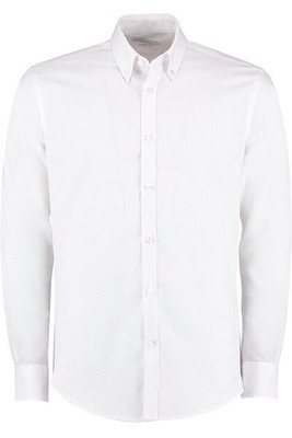 Kustom Kit KK139 - Premium Slim Fit Non-Iron Oxford Twill Shirt