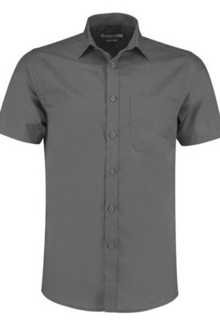 KUSTOM KIT KK141 - MENS POPLIN SHORT SLEEVE SHIRT