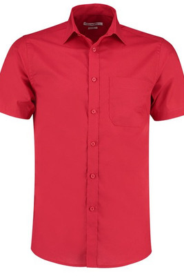 KUSTOM KIT KK141 - MENS POPLIN SHORT SLEEVE SHIRT