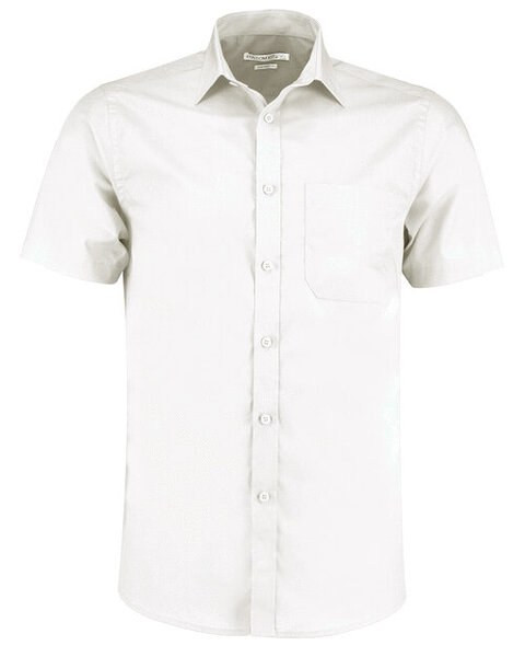 KUSTOM KIT KK141 - MENS POPLIN SHORT SLEEVE SHIRT