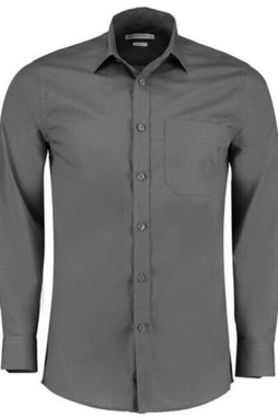 KUSTOM KIT KK142 - MENS POPLIN LONG SLEEVE SHIRT