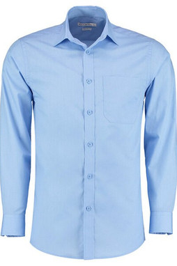 KUSTOM KIT KK142 - MENS POPLIN LONG SLEEVE SHIRT