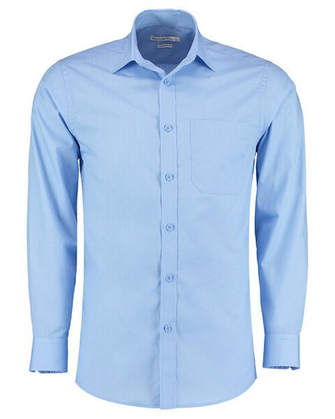 KUSTOM KIT KK142 - MENS POPLIN LONG SLEEVE SHIRT