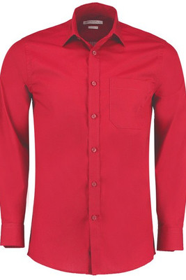 KUSTOM KIT KK142 - MENS POPLIN LONG SLEEVE SHIRT
