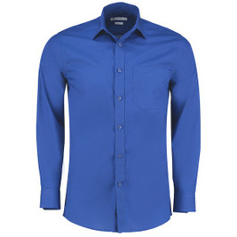KUSTOM KIT KK142 - MENS POPLIN LONG SLEEVE SHIRT