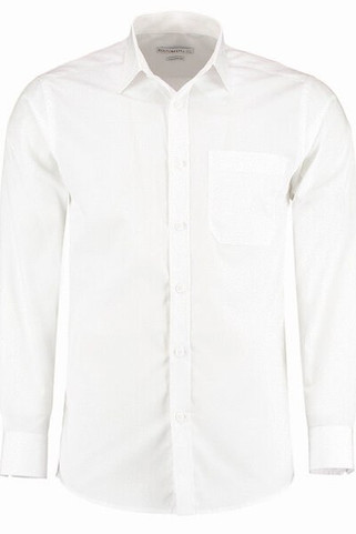 KUSTOM KIT KK142 - MENS POPLIN LONG SLEEVE SHIRT