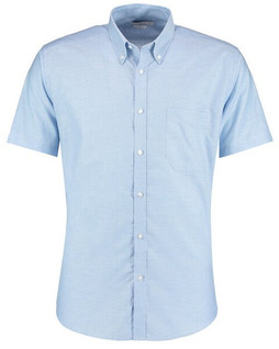 Kustom Kit KK183 - Premium Slim Fit Oxford Short Sleeve Work Shirt