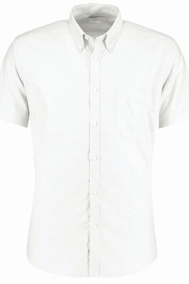 Kustom Kit KK183 - Premium Slim Fit Oxford Short Sleeve Work Shirt