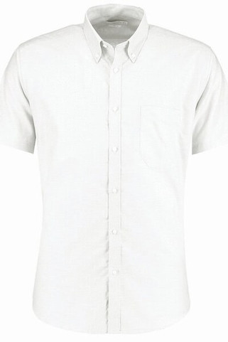 Kustom Kit KK183 - Premium Slim Fit Oxford Short Sleeve Work Shirt