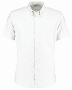 Kustom Kit KK183 - Premium Slim Fit Oxford Short Sleeve Work Shirt