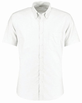 Kustom Kit KK183 - Premium Slim Fit Oxford Short Sleeve Work Shirt