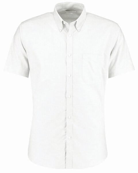 Kustom Kit KK183 - Premium Slim Fit Oxford Short Sleeve Work Shirt
