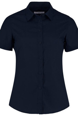 Kustom Kit KK241 - Womens Tailored Fit Poplin Short Sleeve Blouse