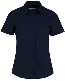 Kustom Kit KK241 - Womens Tailored Fit Poplin Short Sleeve Blouse
