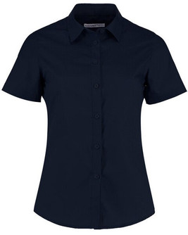 Kustom Kit KK241 - Women's Tailored Fit Poplin Short Sleeve Blouse