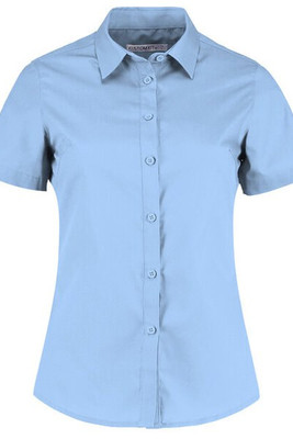 Kustom Kit KK241 - Women's Tailored Fit Poplin Short Sleeve Blouse