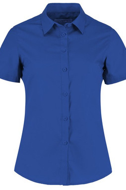 Kustom Kit KK241 - Womens Tailored Fit Poplin Short Sleeve Blouse