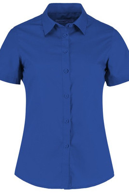 Kustom Kit KK241 - Women's Tailored Fit Poplin Short Sleeve Blouse