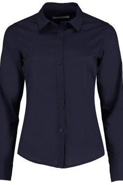 Kustom Kit KK242 - Womens Tailored Fit Long Sleeve Poplin Shirt