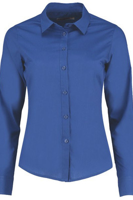 Kustom Kit KK242 - Women's Tailored Fit Long Sleeve Poplin Shirt