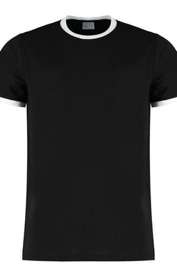 Kustom Kit KK508 - Premium Contrast Neck and Cuff Ringer Tee