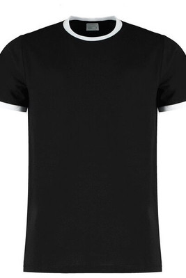 Kustom Kit KK508 - Premium Contrast Neck and Cuff Ringer Tee