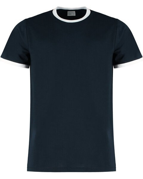Kustom Kit KK508 - Premium Contrast Neck and Cuff Ringer Tee