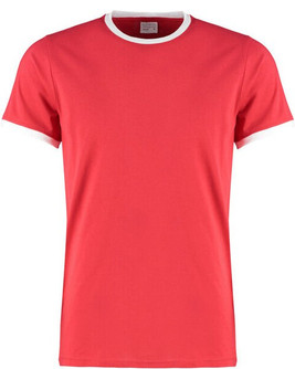 Kustom Kit KK508 - Premium Contrast Neck and Cuff Ringer Tee