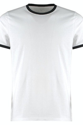 Kustom Kit KK508 - Premium Contrast Neck and Cuff Ringer Tee