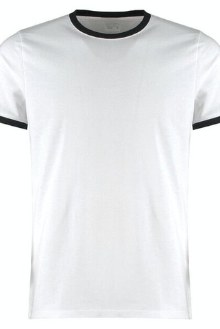 Kustom Kit KK508 - Premium Contrast Neck and Cuff Ringer Tee