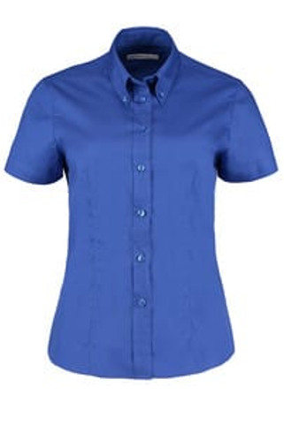 Kustom Kit KK701 - Womens corporate Oxford blouse short sleeved